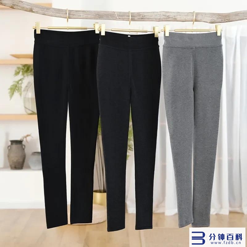 牛奶丝是什么面料,牛奶丝是什么面料,优缺点插图12 牛奶打底裤,软软糯糯,又暖又瘦